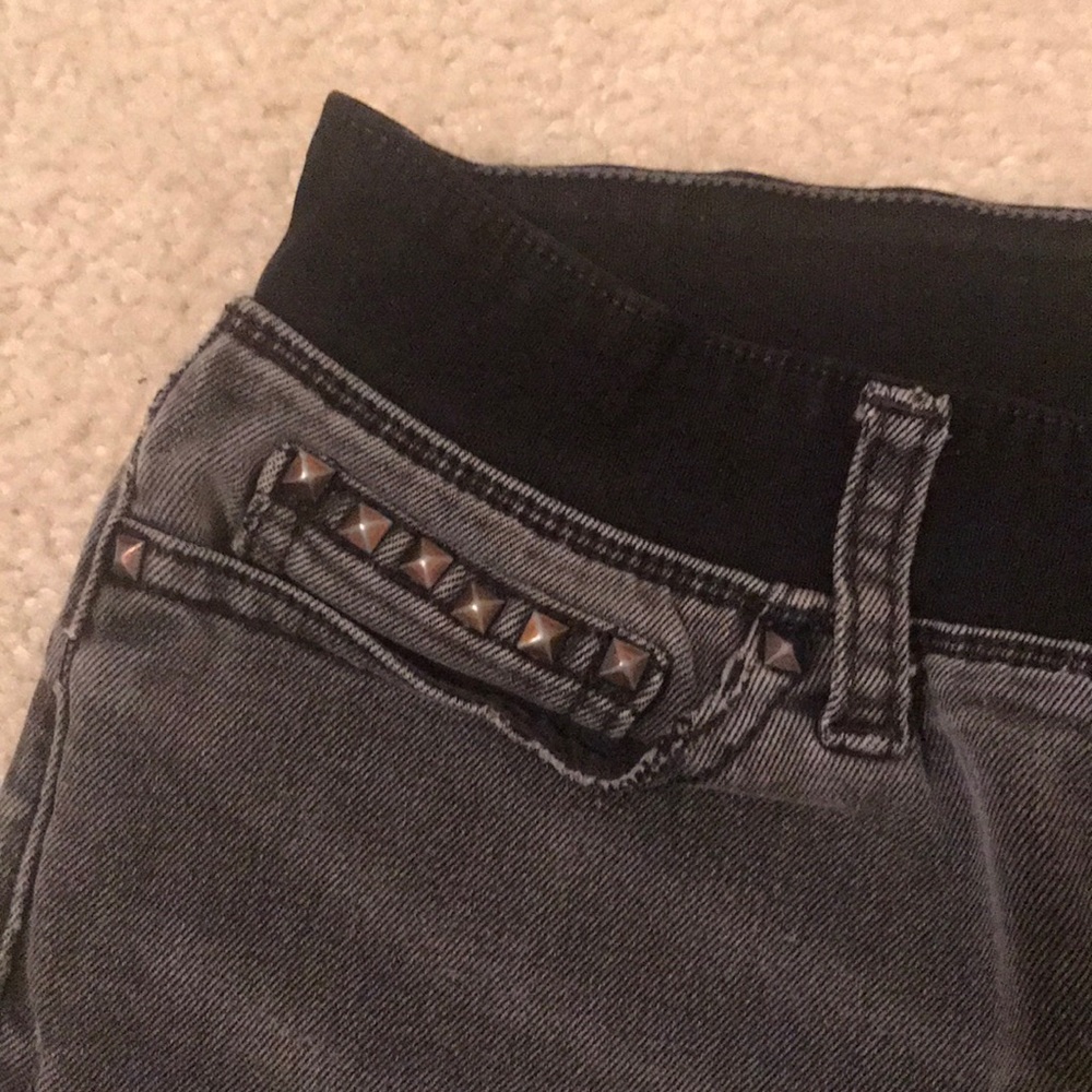 Banana Republic grey skinny jeans